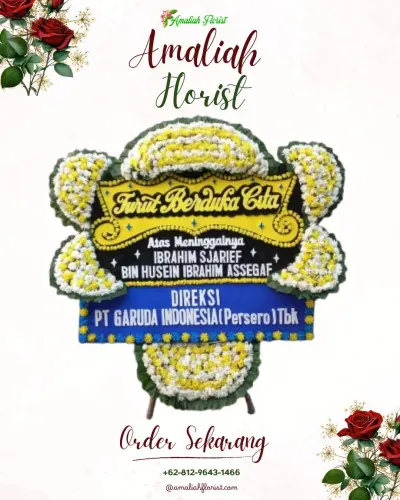 Papan Bunga Duka di Candimulyo